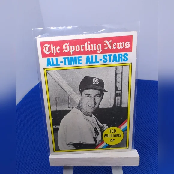 1976 Topps 🌟Ted Williams All Time All Stars #347 (Hall Of Fame 1966)
